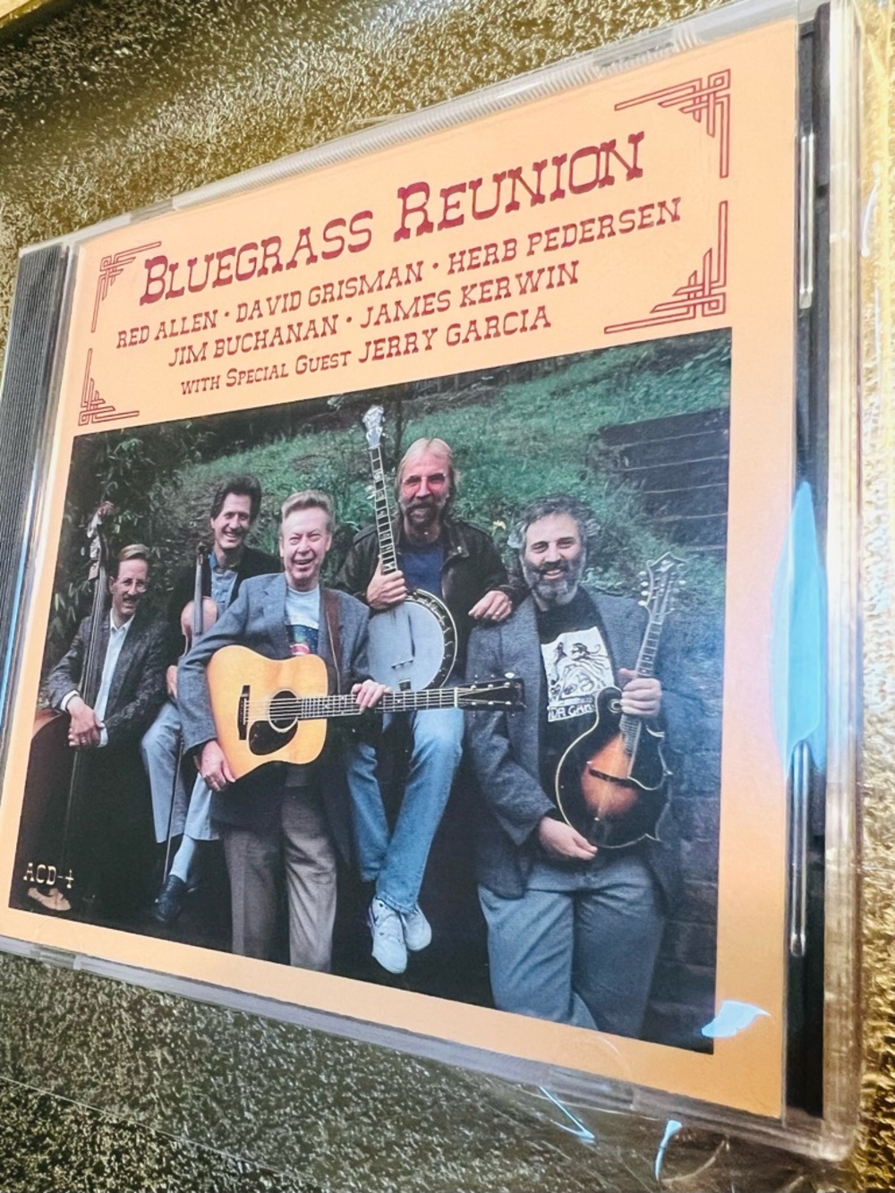 #1713** Bluegrass Reunion CD - Orange Cover with Band Photo